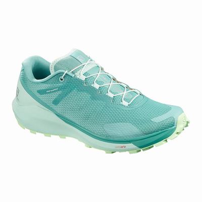 Női Salomon SENSE RIDE 3 W Futócipő SA5672349 Türkiz/Zöld